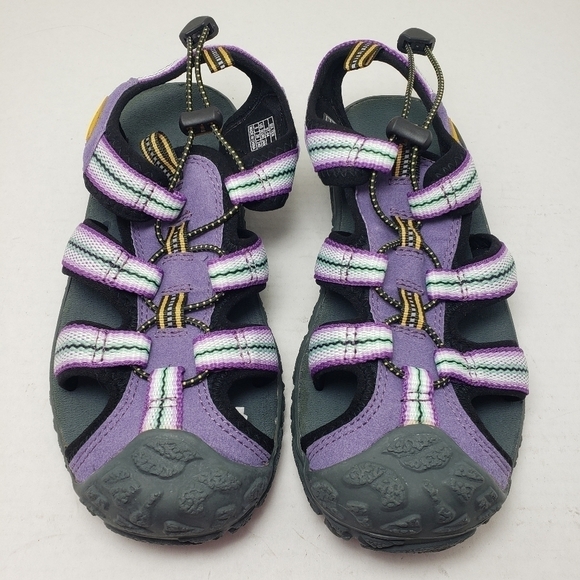 Six.Ten Purple Closed Toe Slip-On Water Shoes Sz 5 - Picture 1 of 10